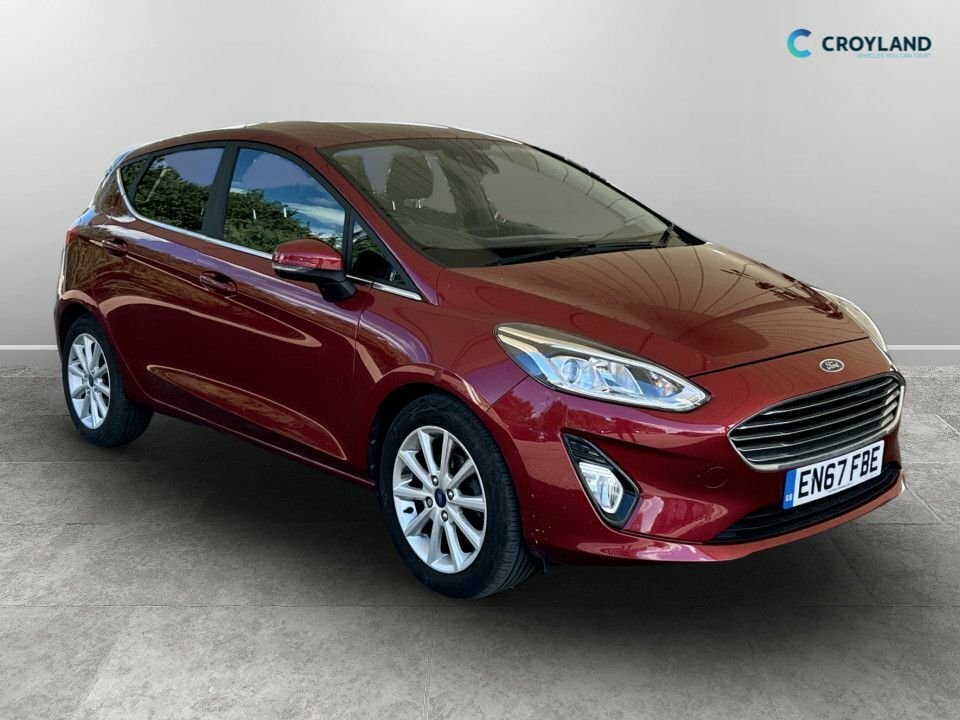 Ford Fiesta 1L Titanium Red