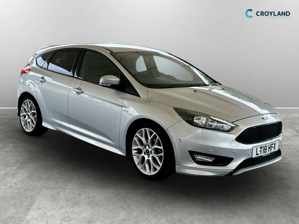 Ford Focus 1L St-line Silver