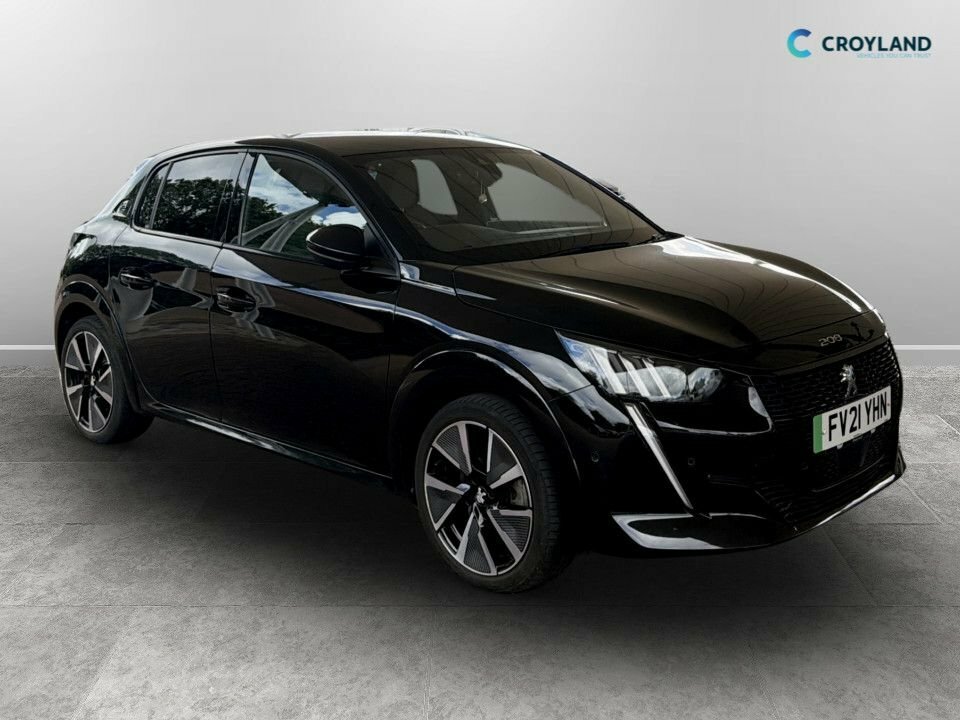 Peugeot e-208 Hatchback Black