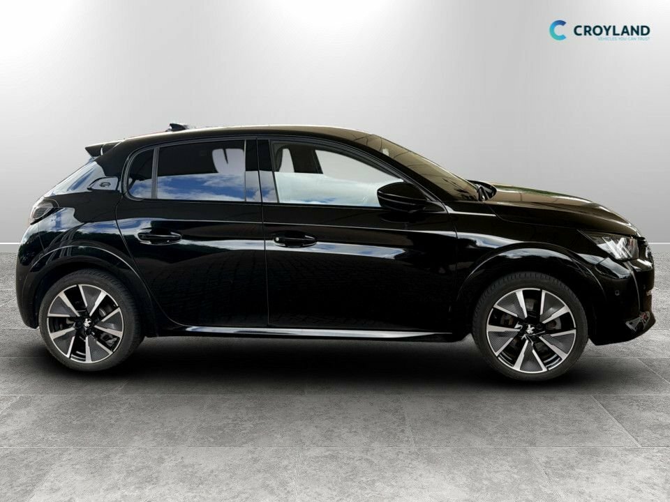 Peugeot e-208 Hatchback Black #2