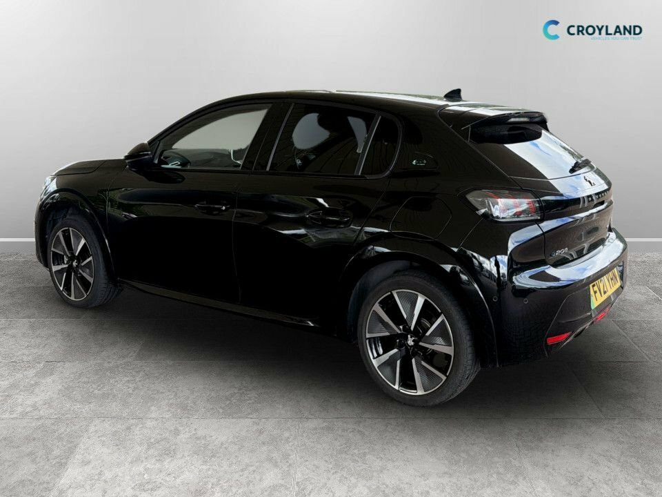 Peugeot e-208 Hatchback Black #3