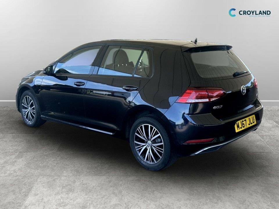 Volkswagen Golf 1L Se Nav MJ67JLU Black #3