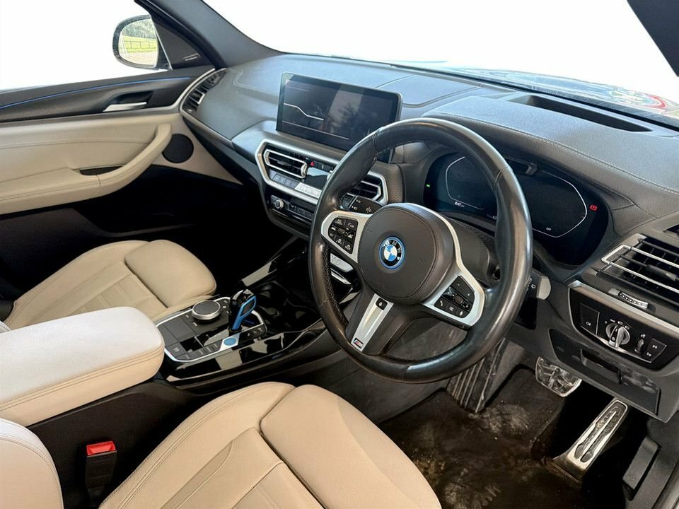 BMW iX3 Suv Blue #5