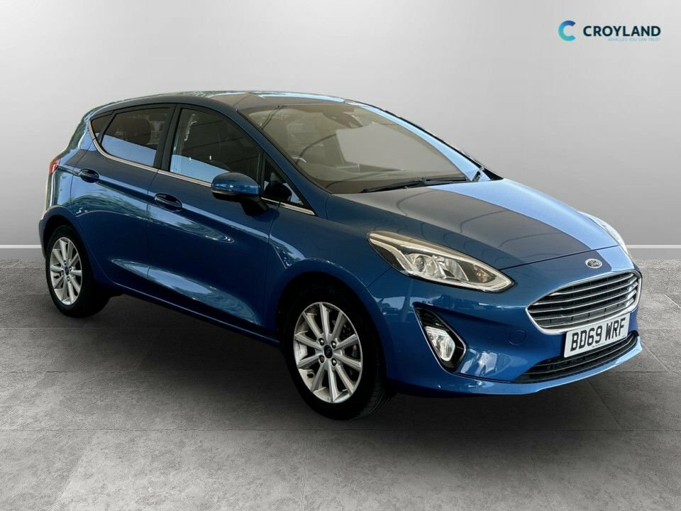 Ford Fiesta 1L Titanium Blue