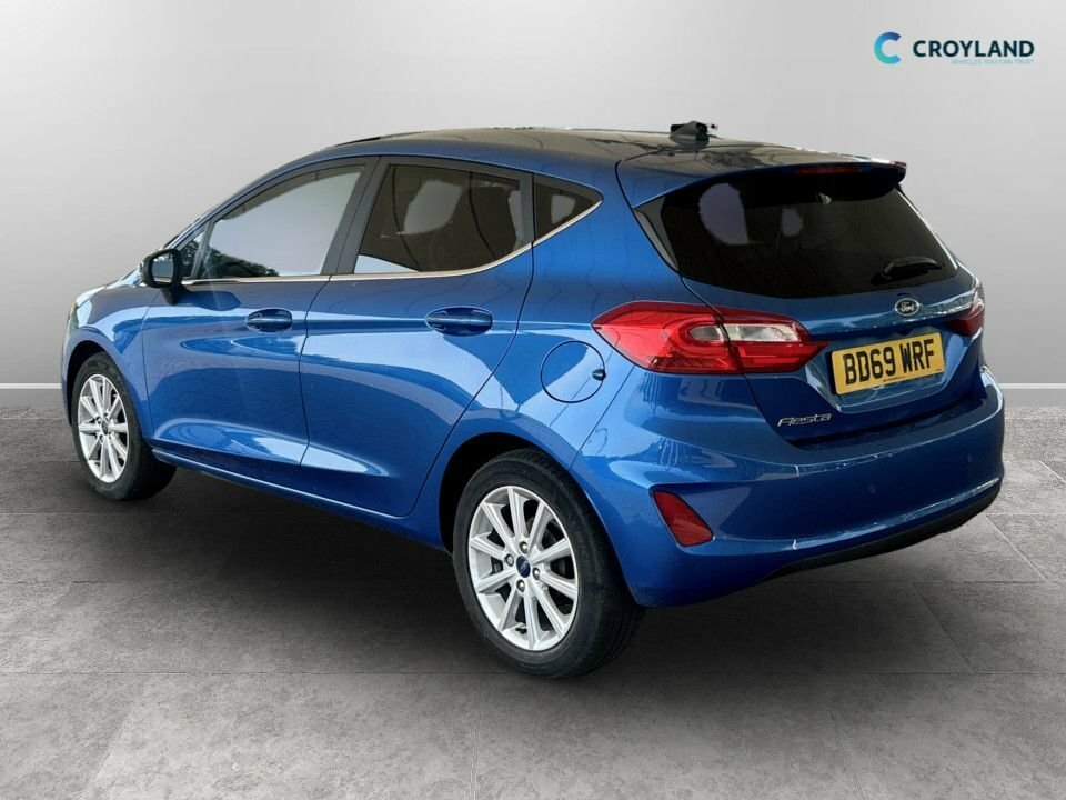 Ford Fiesta 1L Titanium BD69WRF Blue #3