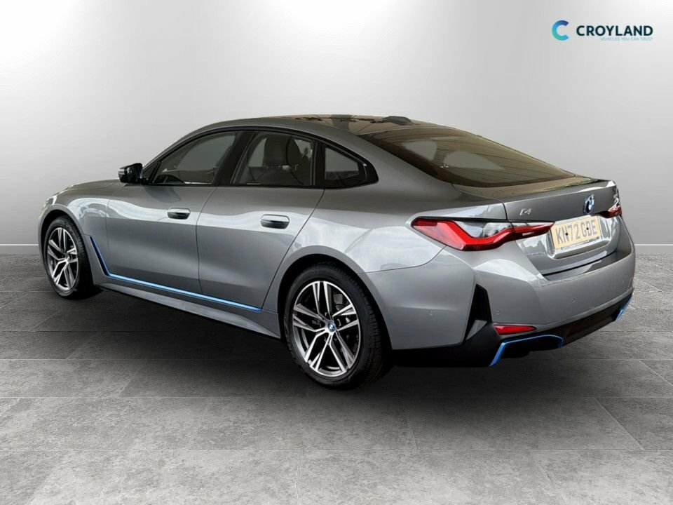 BMW i4 Hatchback Grey #5