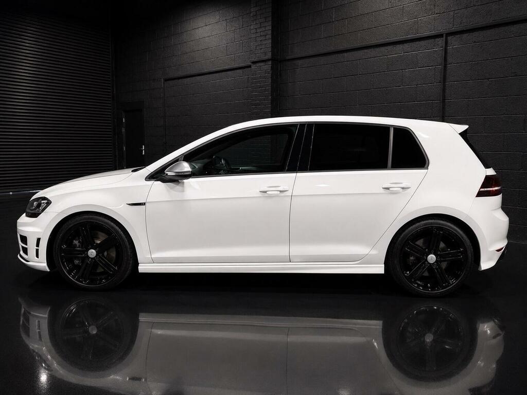 Volkswagen Golf 2.0 Tsi Bluemotion Tech R Dsg 4Motion Euro 6 Ss SK16KRX White #6