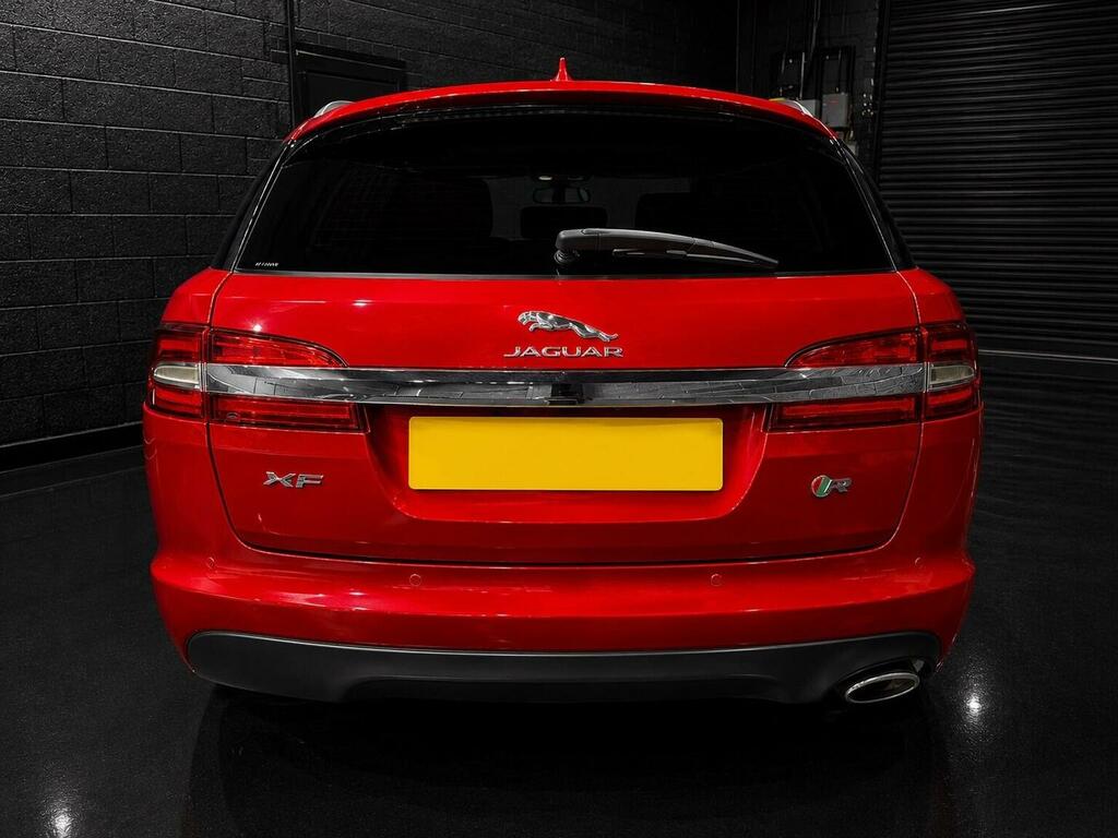 Jaguar XF 2.2D R-sport Sportbrake Euro 5 Ss 201 HF15DAO Red #4