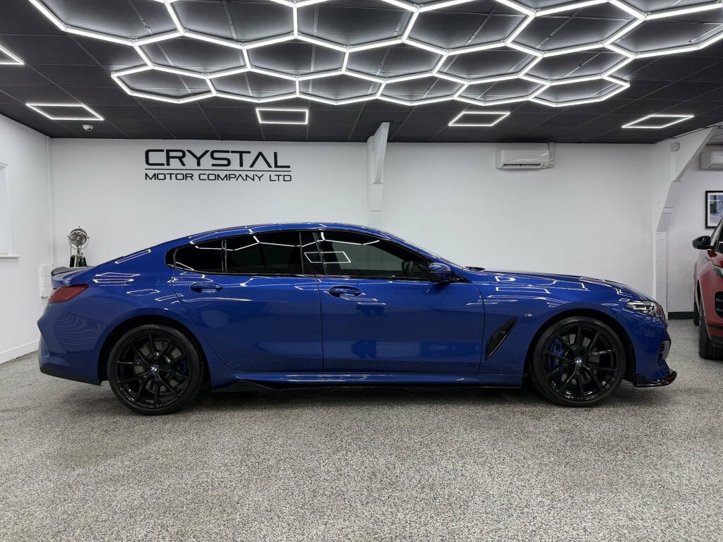 BMW 8 Series Gran Coupe 3L M Sport NG73KNC Blue #2