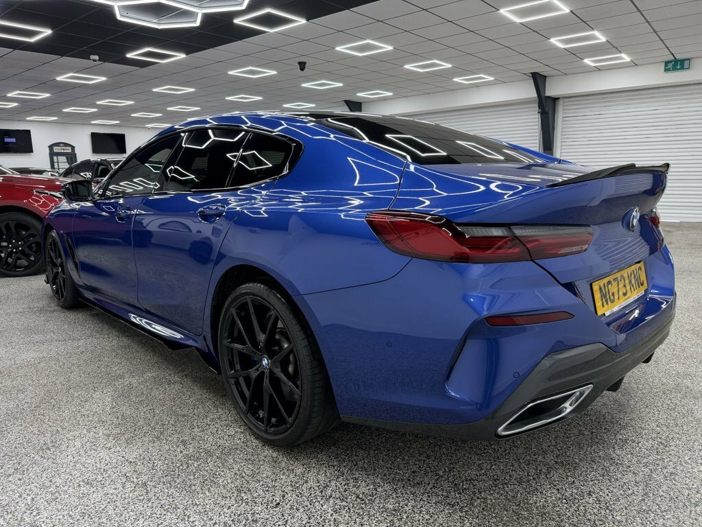 BMW 8 Series Gran Coupe 3L M Sport NG73KNC Blue #5