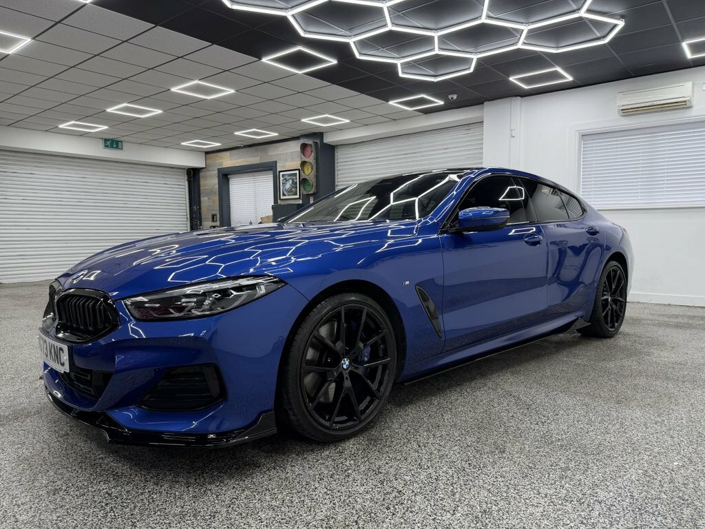 BMW 8 Series Gran Coupe 3L M Sport NG73KNC Blue #6