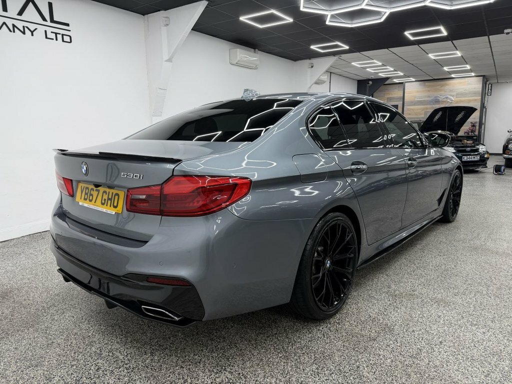BMW 5 Series 2L M Sport Blue #3