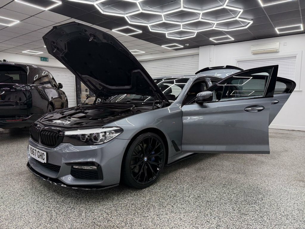 BMW 5 Series 530D Xdrive M Sport Grey #12