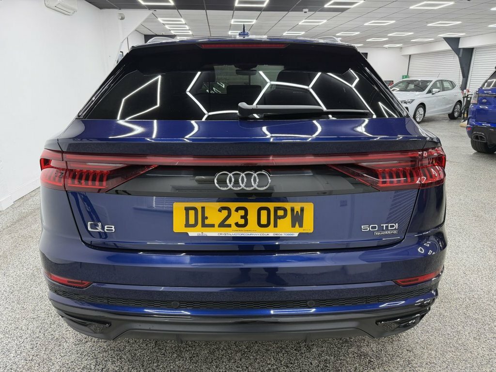Audi Q8 3L Black Edition Blue #4