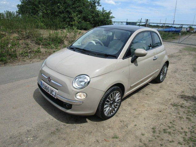 Fiat 500 Hatchback EU65UCJ Brown #4