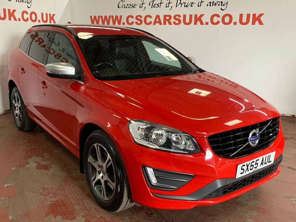 Volvo XC60 2.4 R-design Nav D5 Awd Red
