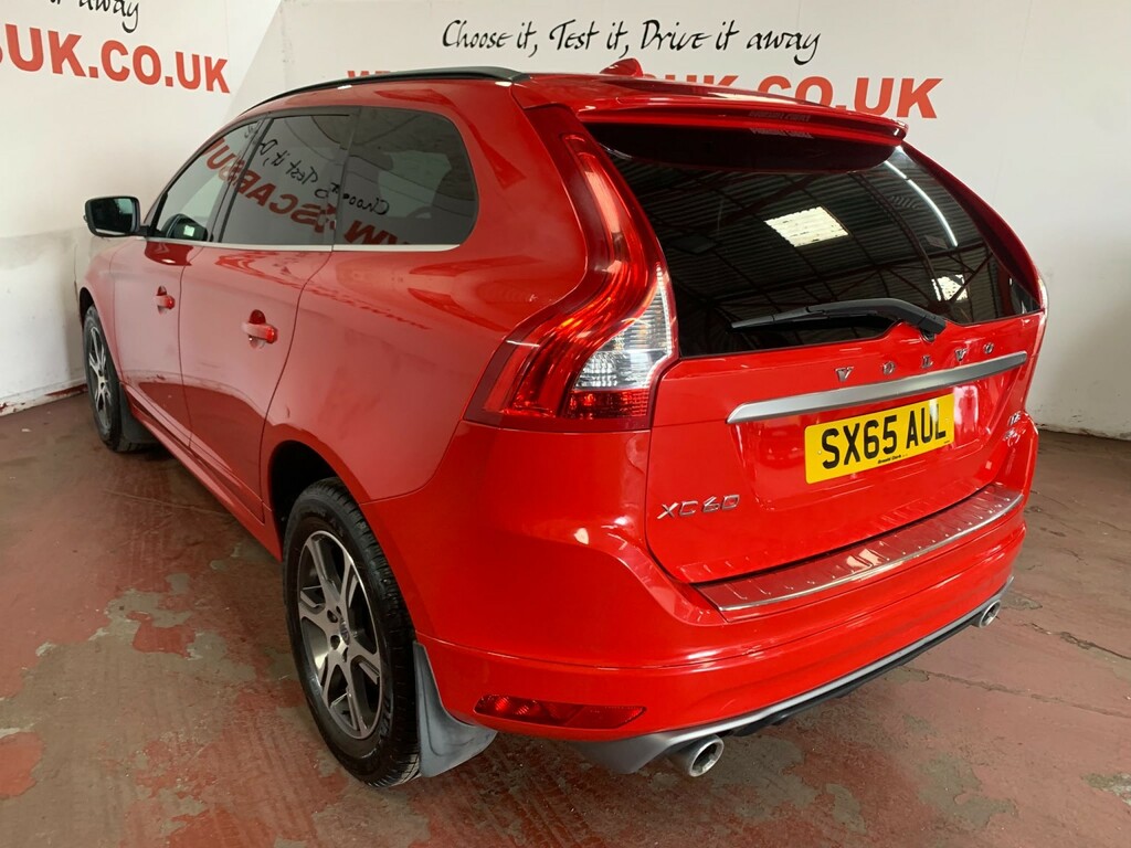 Volvo XC60 2.4 R-design Nav D5 Awd Red #5