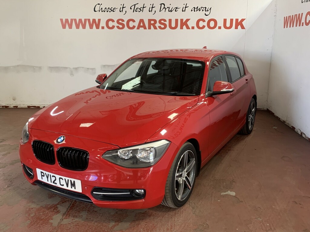 BMW 1 Series 2.0 118D Sport 5-Door Red #3