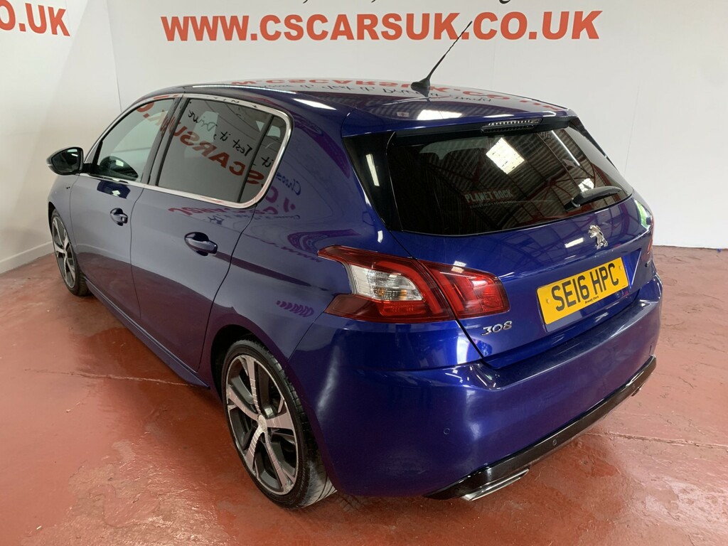 Peugeot 308 2.0 Bluehdi Gt Blue #6