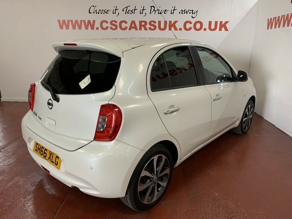 Nissan Micra 1.2 N-tec White #2