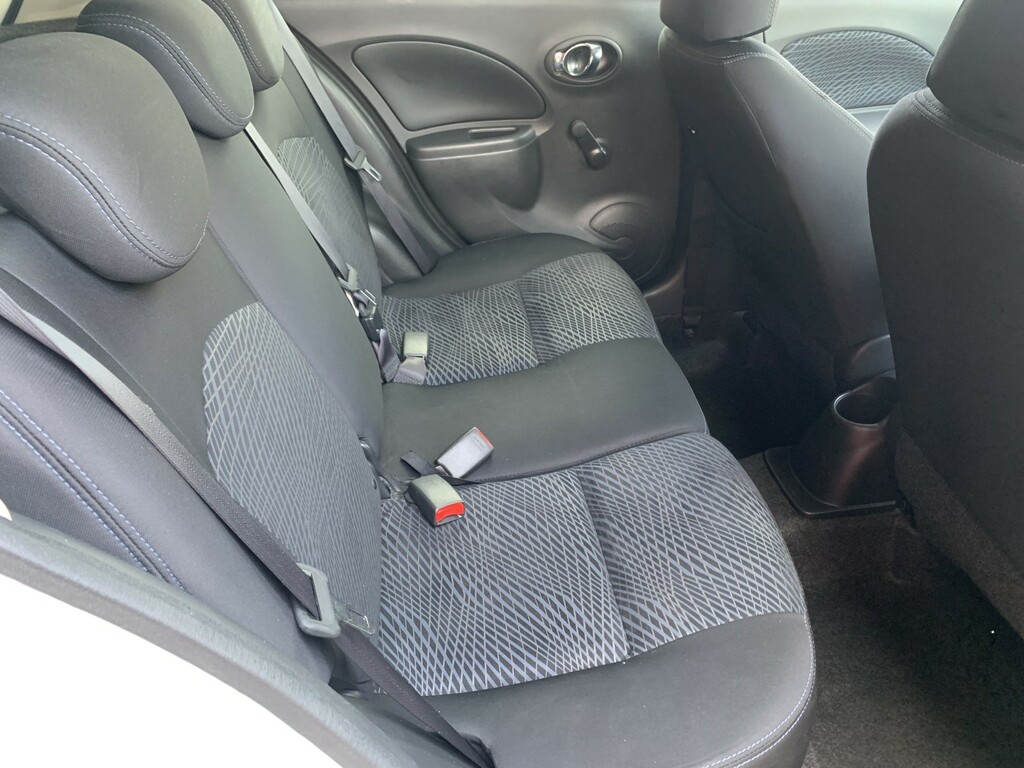 Nissan Micra 1.2 N-tec White #6