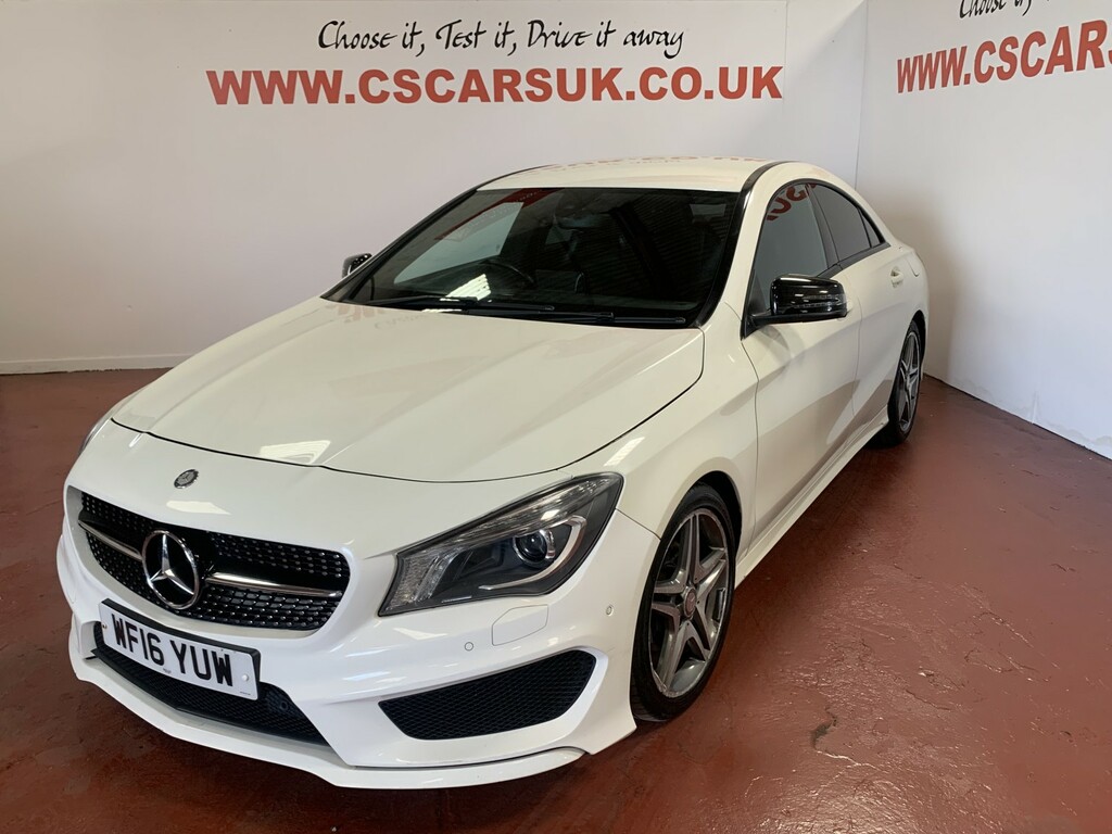 Mercedes-Benz CLA Class 2.1 Cla200d Amg Sport White #4