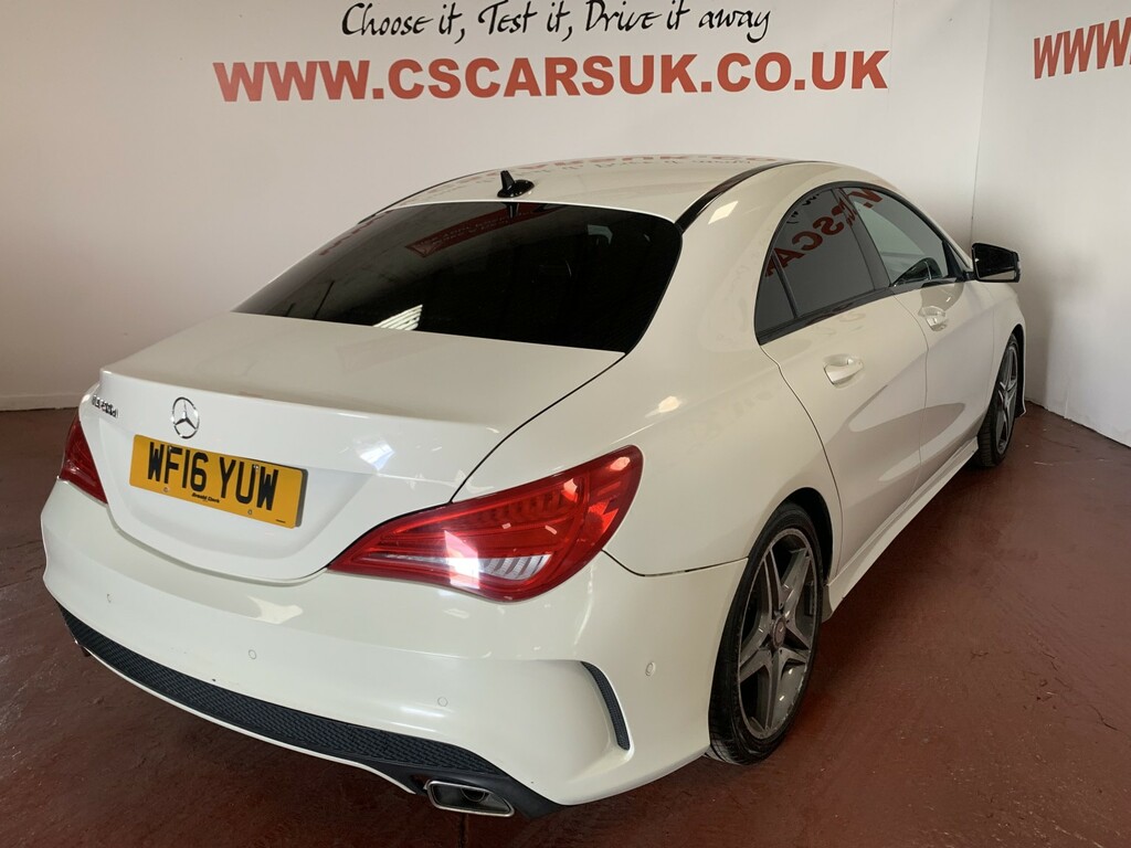 Mercedes-Benz CLA Class 2.1 Cla200d Amg Sport White #2