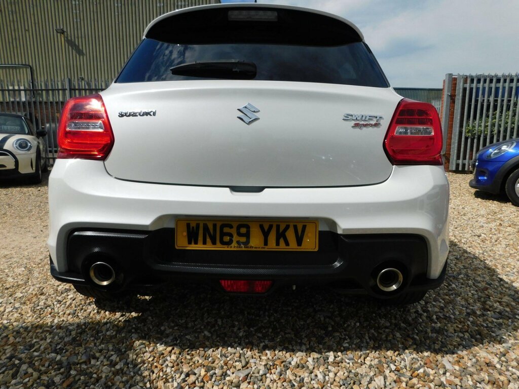 Suzuki Swift 1.4 Boosterjet Sport Euro 6 Ss White #4