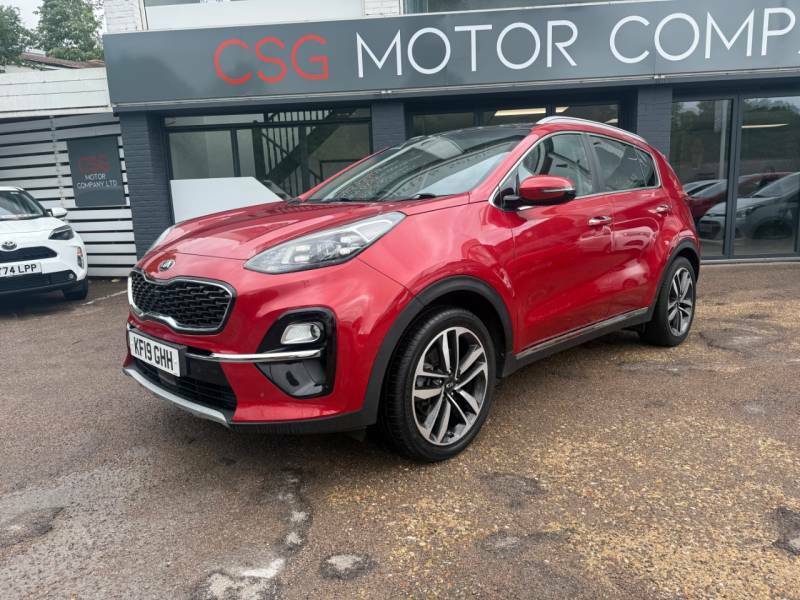 Kia Sportage 1.6T Gdi Isg 4 - Pan Roo F- 360 Camera - Parki KF19GHH Red
