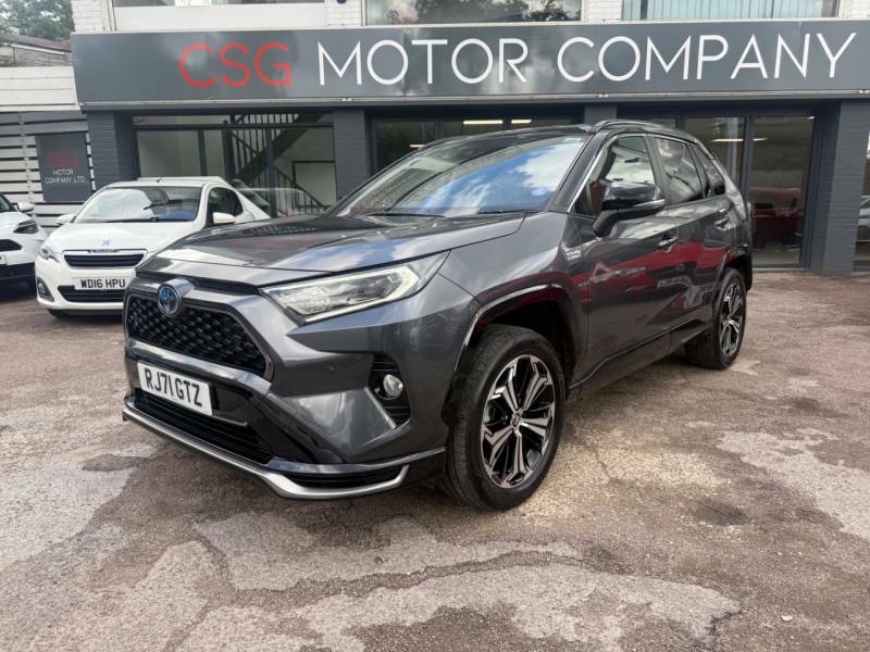 Toyota Rav 4 2.5 Phev Dynamic Awd Cvt - Front And Rear Par Black