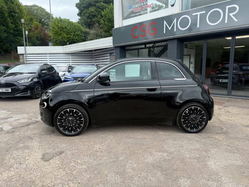 Fiat 500E C 87Kw 42Kwh La Prima - Heated Leather - Fr Black #3