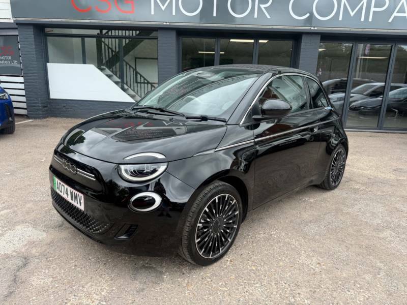 Fiat 500E C 87Kw 42Kwh La Prima - Heated Leather - Fr Black