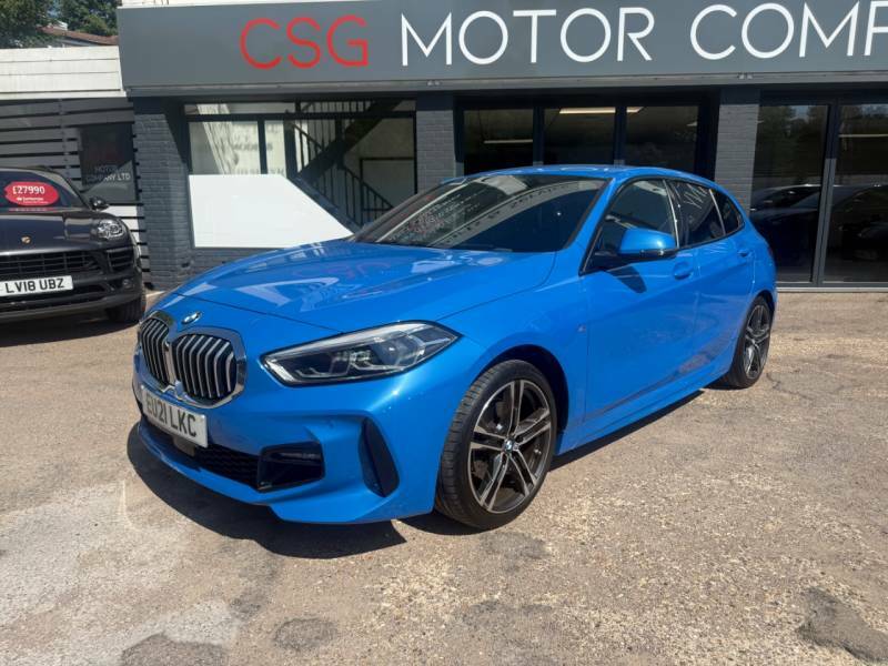 BMW 1 Series 118I 136 M Sport Step - Heated Leather Blue