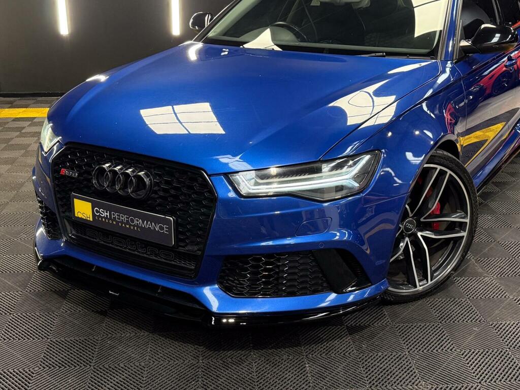 Audi RS6 Avant Estate White #8