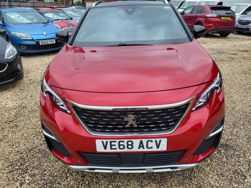 Peugeot 3008 Bluehdi S S Gt Red #5