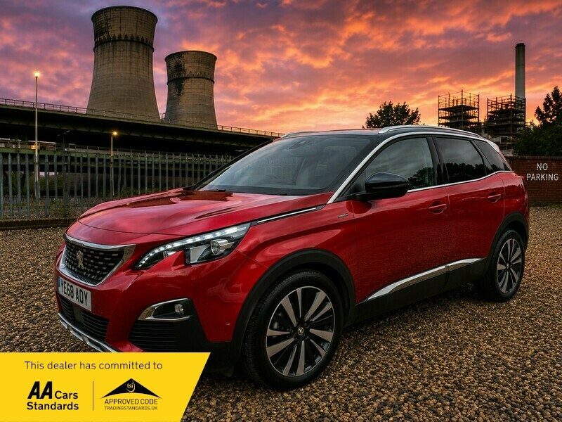 Peugeot 3008 Bluehdi S S Gt Red