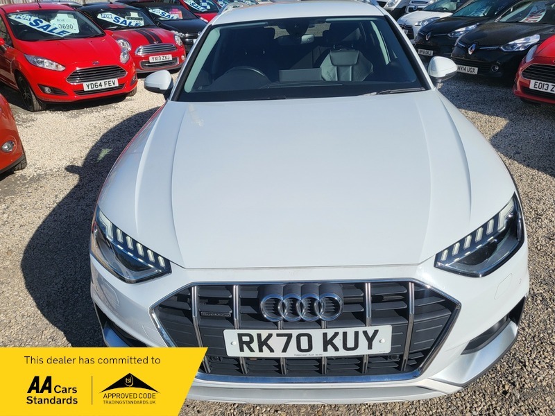 Audi A4 Allroad Tdi Quattro Sport White #5