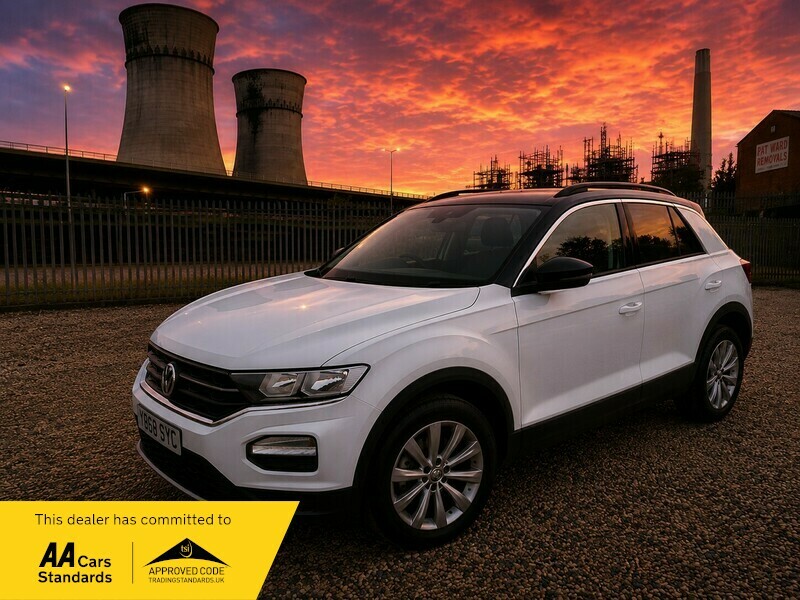 Volkswagen T-Roc Se Tdi Dsg White