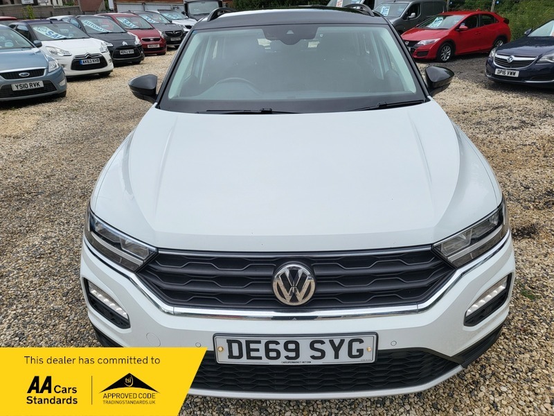 Volkswagen T-Roc Se Tdi Dsg White #6