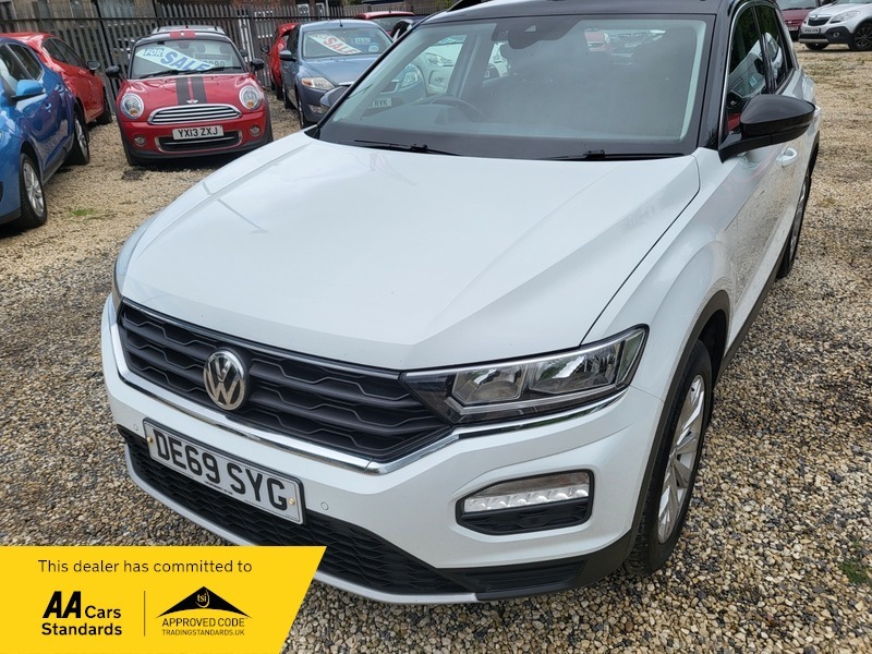 Volkswagen T-Roc Se Tdi Dsg White #4