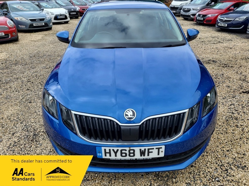 Skoda Octavia S Tdi HY68WFT Blue #5
