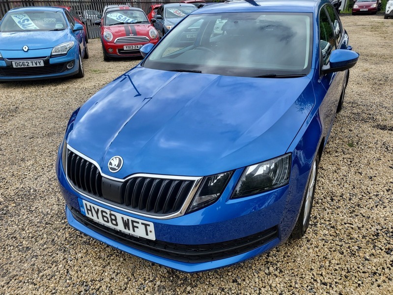 Skoda Octavia S Tdi Blue #3