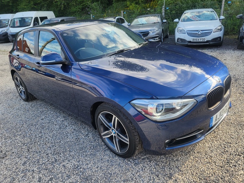 BMW 1 Series 2.0 116D Es Euro 5 Ss White #9