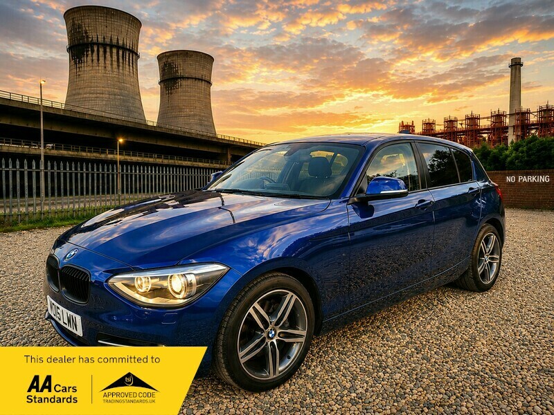 BMW 1 Series 2.0 116D Es Euro 5 Ss White #1