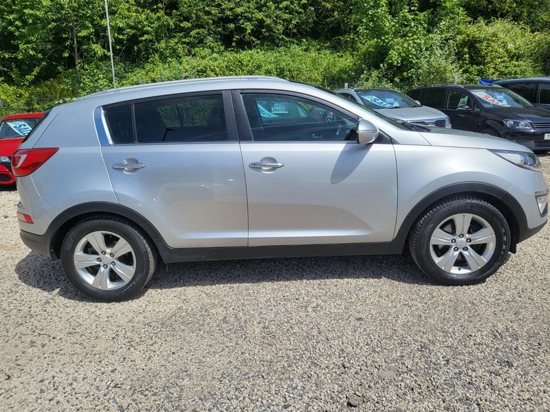 Kia Sportage 2.0L Crdi Kx-3 Sat Nav 134 Bhp Silver #11
