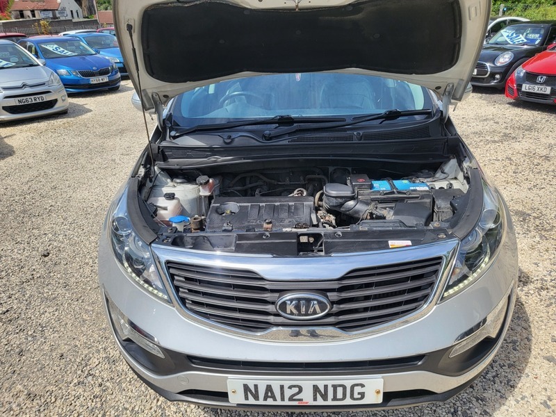 Kia Sportage 2.0L Crdi Kx-3 Sat Nav 134 Bhp Silver #26