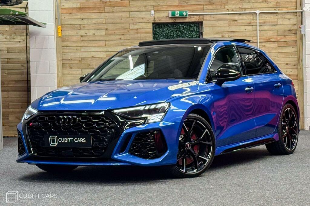 Audi RS3 Hatchback 2.5 Tfsi Vorsprung Sportback S Tronic Qu Blue #3