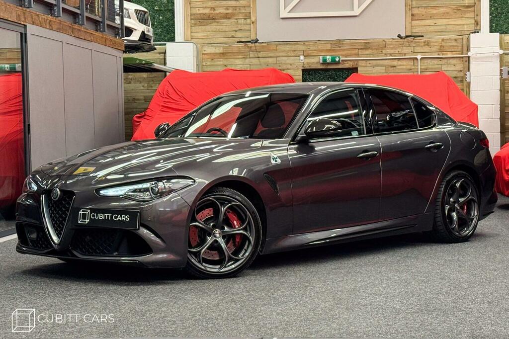 Alfa Romeo Giulia 2.9 V6 Bi-turbo Quadrifoglio Euro 6 Ss Grey #3