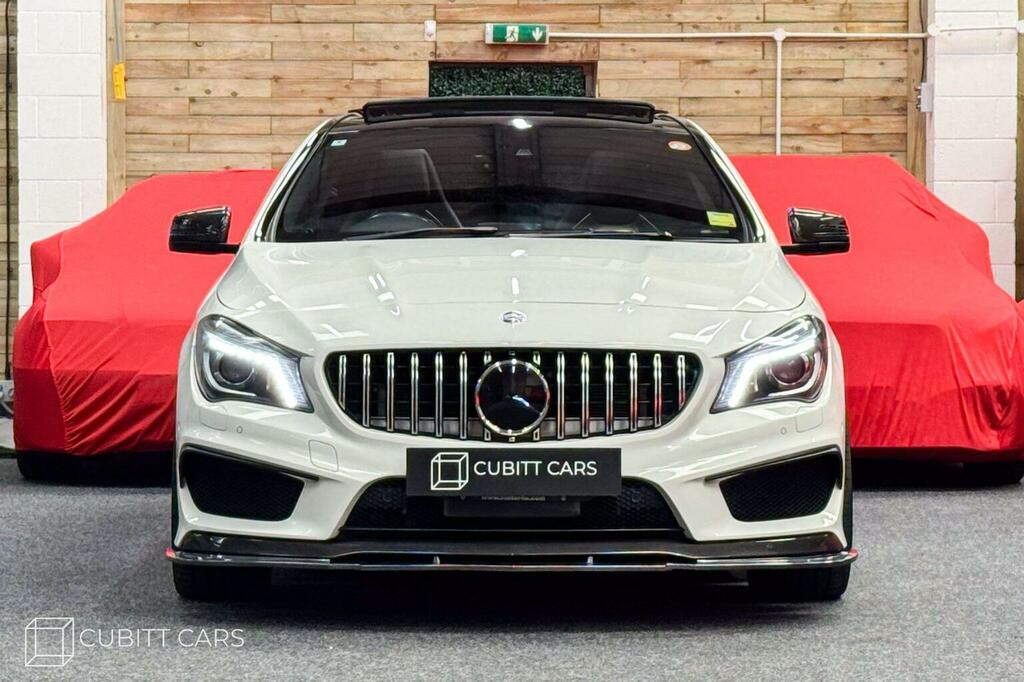 Mercedes-Benz CLA Class 2.0 Cla45 Amg Coupe 7G-dct 4Matic Euro 6 Ss White #2