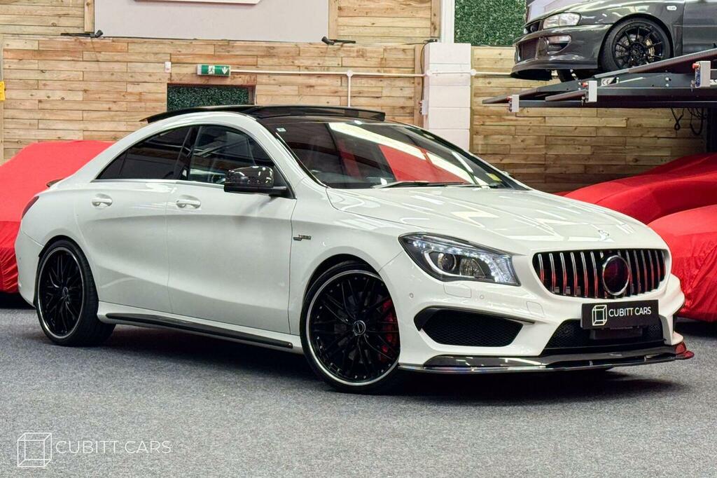 Mercedes-Benz CLA Class 2014 1.8 Cla200 Cdi Amg Sport Coupe 7G- White #59